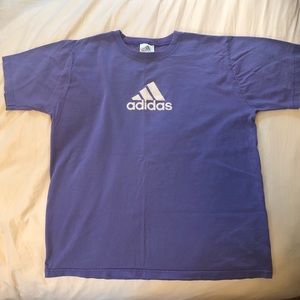 Adidas lavender t shirt